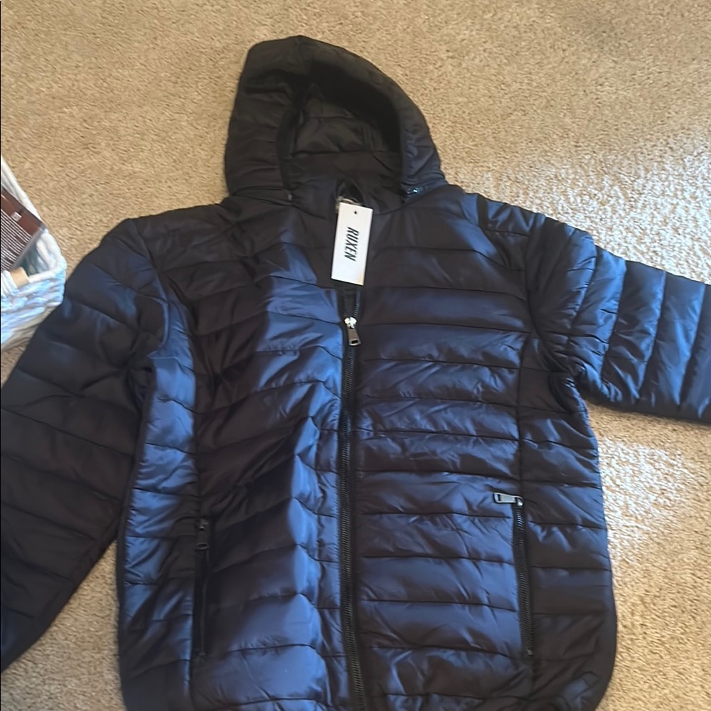 Stylish Black Puffer Jacket for Men
